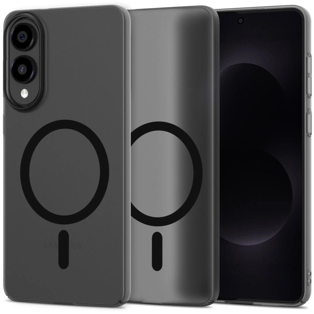 Tech-Protect MagSlim MagSafe-kasse til Samsung Galaxy S25 Edge - matt sort