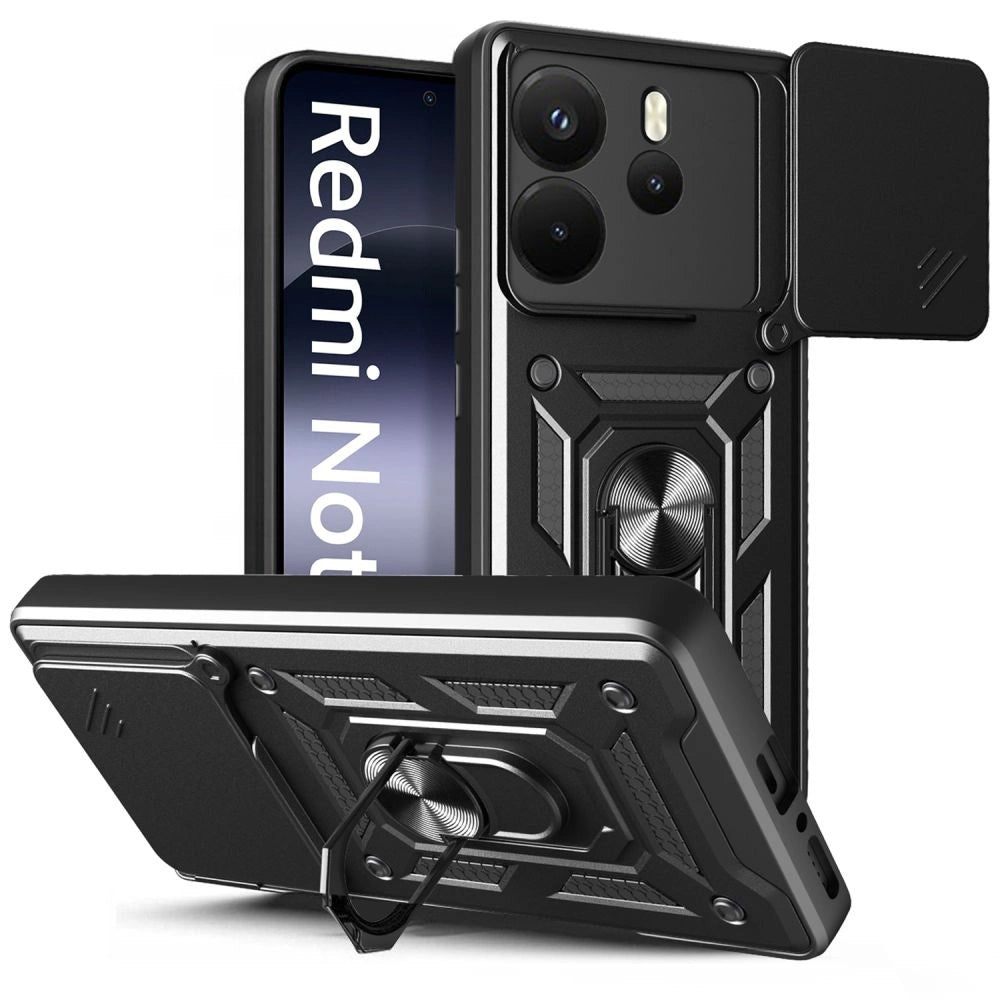 Tech-Protect CamShield Pro Case til Xiaomi Redmi Note 14 4G / LTE - Matte Black