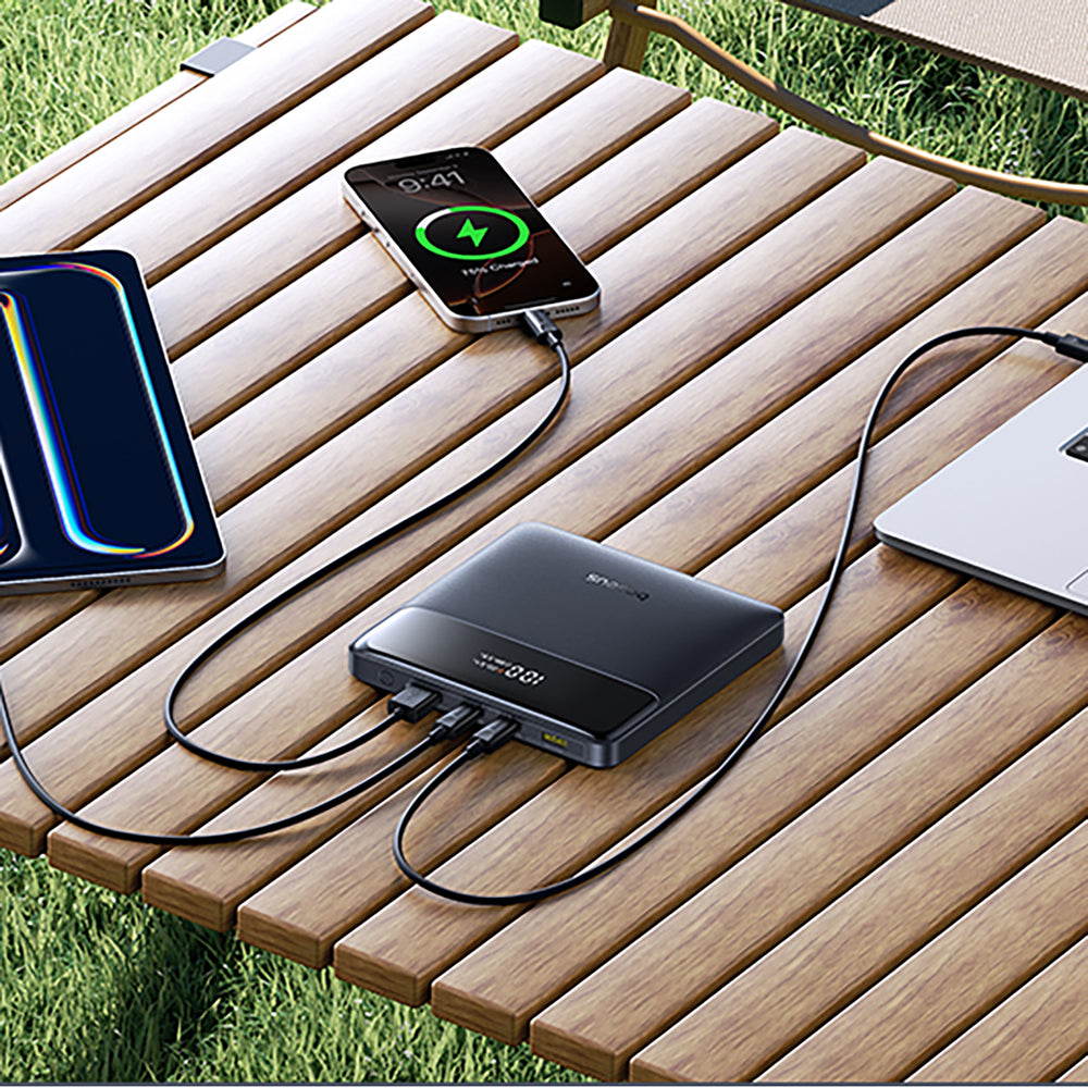 Baseus Blade H1 20000mAh 100W Powerbank with Display - Black