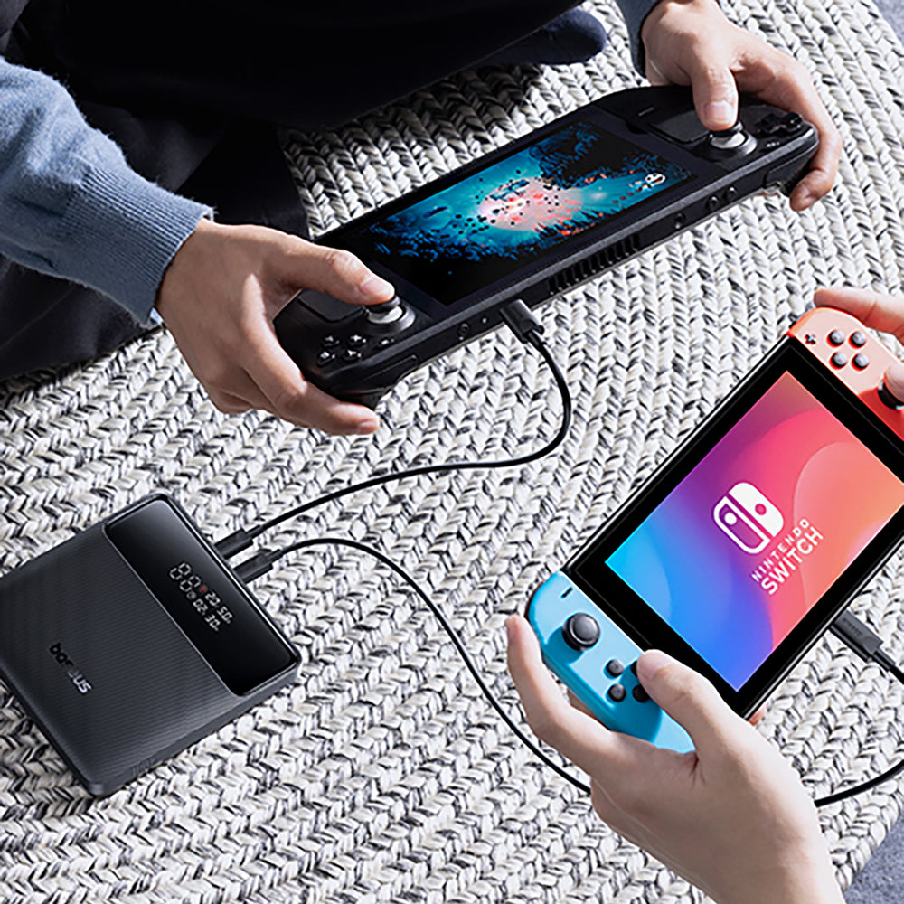 Baseus Blade H1 20000mAh 100W Powerbank med skærm - sort