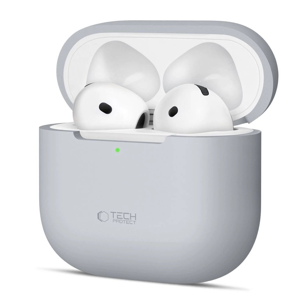Tech-Protect Silicone Case til Apple AirPods 4 - Grå