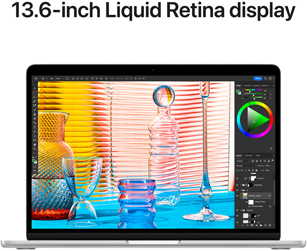 MacBook Air M2 2022 13" 8C CPU 8C GPU - 8GB RAM - 256GB SSD - Silver