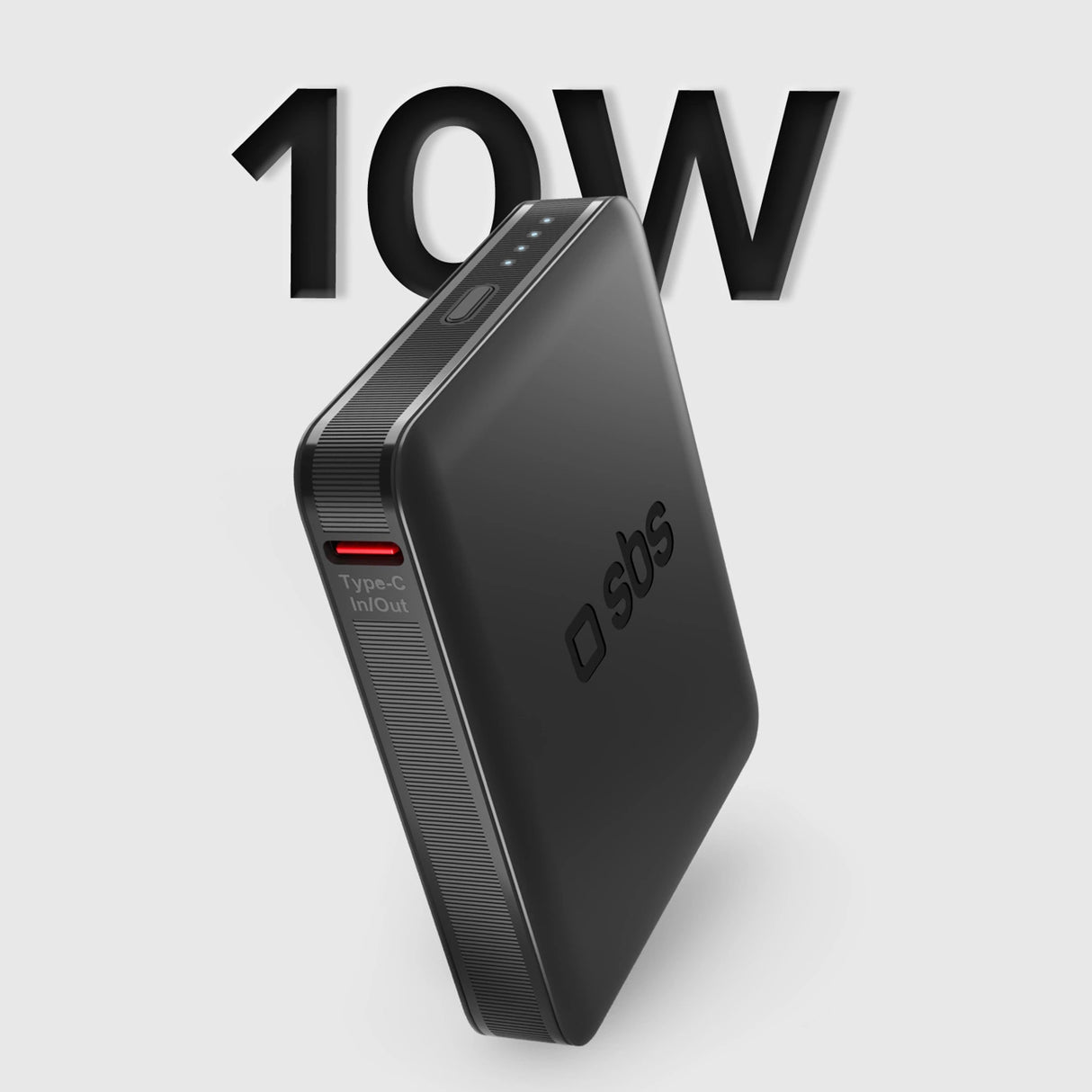 Powerbank SBS NanoTube 5000 mAh High-Density - sort