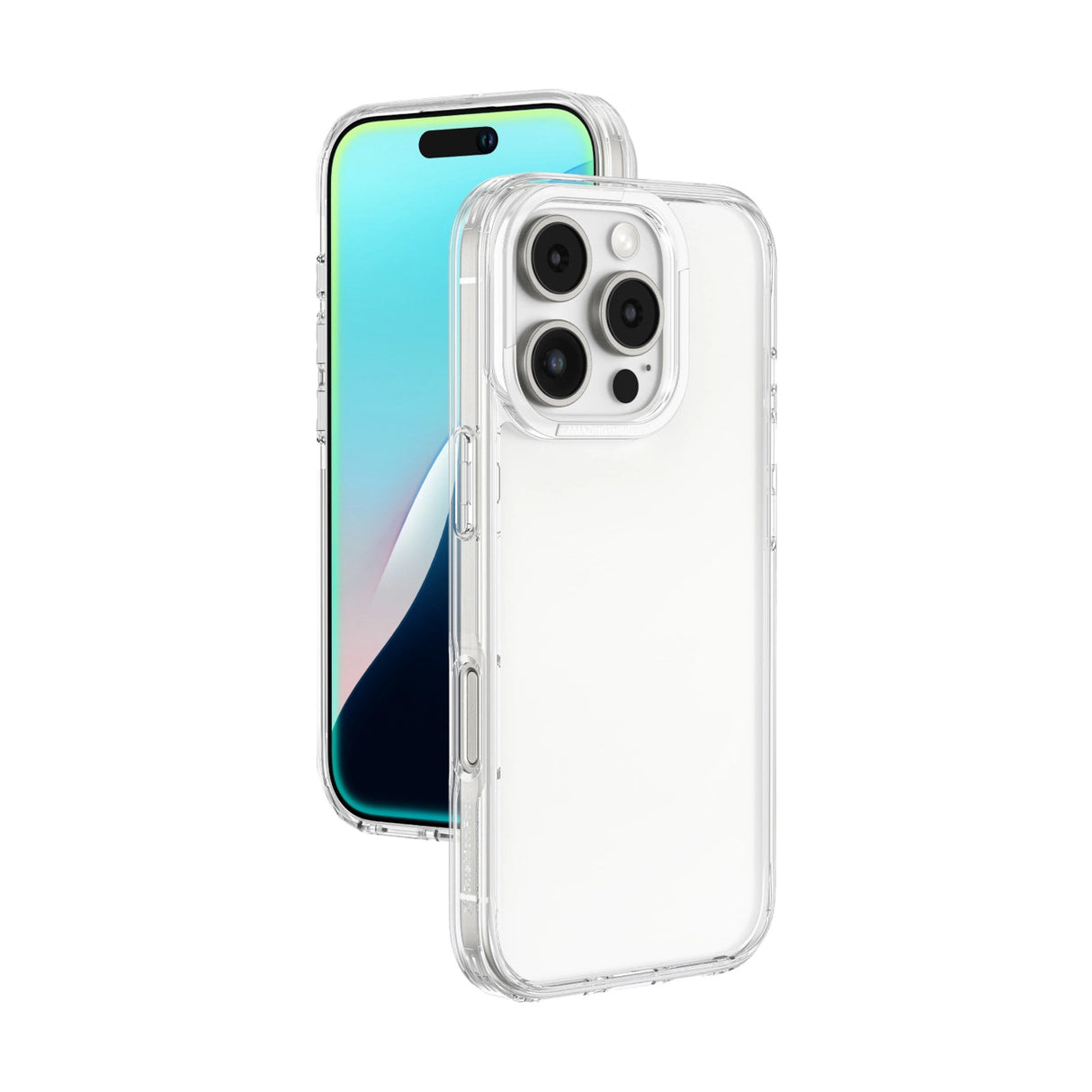 AmazingThing Minimal Case til iPhone 16 Pro Silicone Case - Transparent