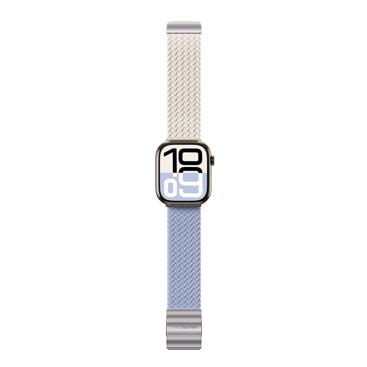 Set of 2 AmazingThing Blend Band for Apple Watch 45/46/49mm - Space Blue/Stellar