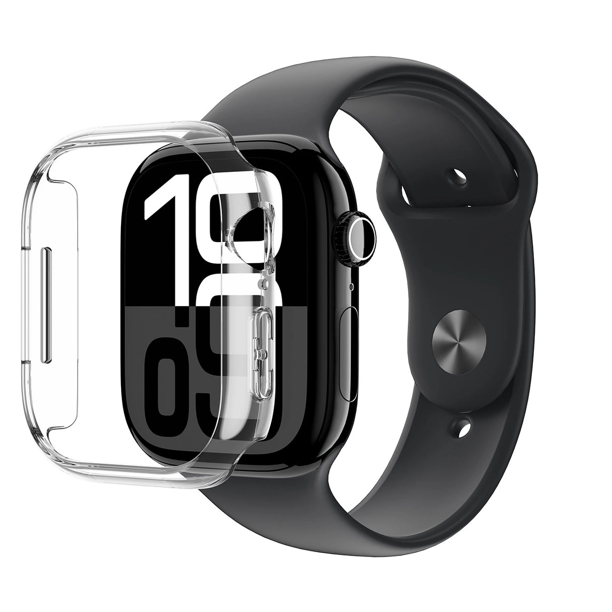 AMAZINGthing IW46MINCL Smart bærbart (wearable) tilbehør Cover Transparent Polykarbonat (PC)