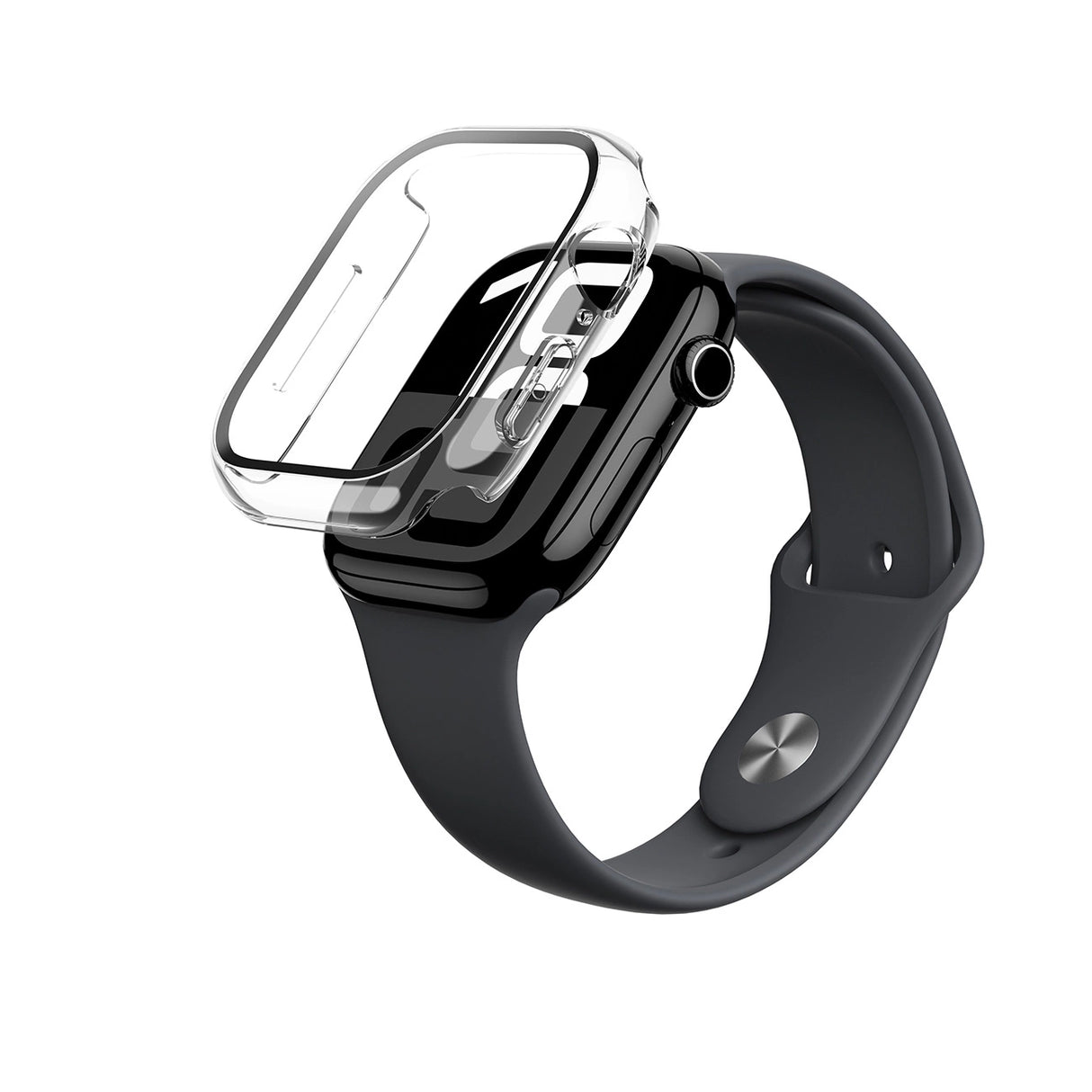 AmazingThing Radix Glass Case til Apple Watch 46mm - Clear