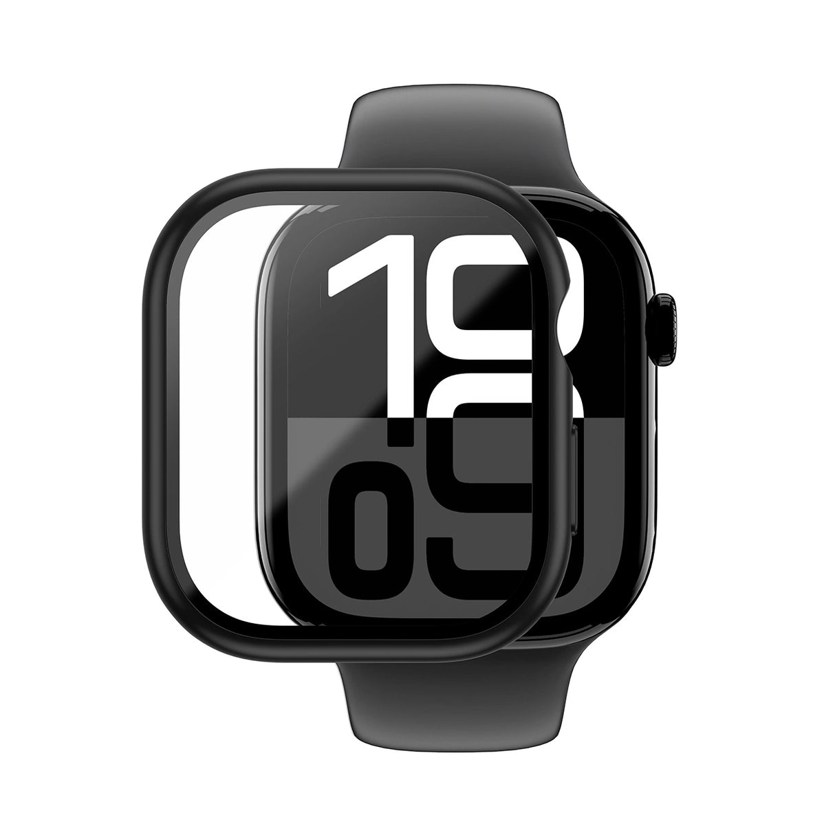 AmazingThing Radix Glass Case til Apple Watch 42mm - sort