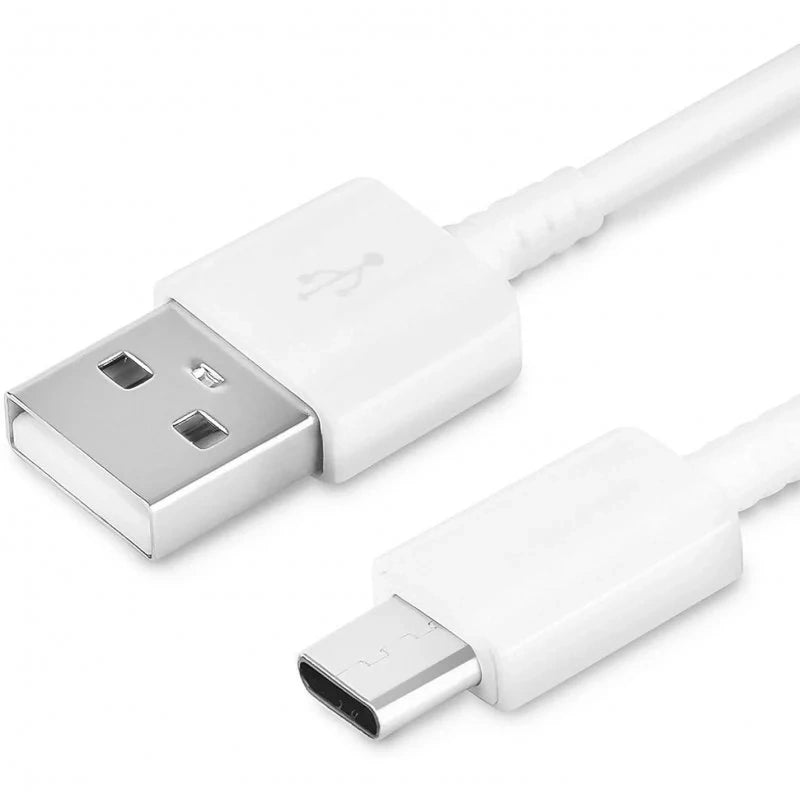 Samsung EP-DG970BWE USB-A - USB-C-kabel 1,5 m (OOB Bulk - udskiftningspakning) - hvid