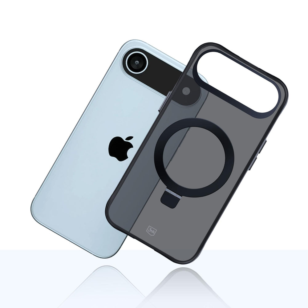 3mk Smoke Case Mag&Stand for iPhone Air - sort
