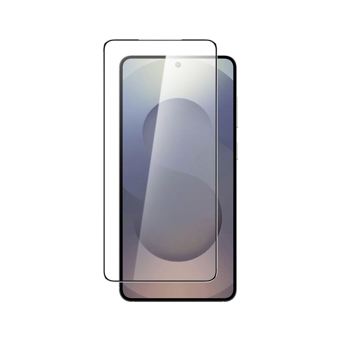 AmazingThing Radix Full Glass Hærdet glas med sort ramme til Samsung S25 Edge