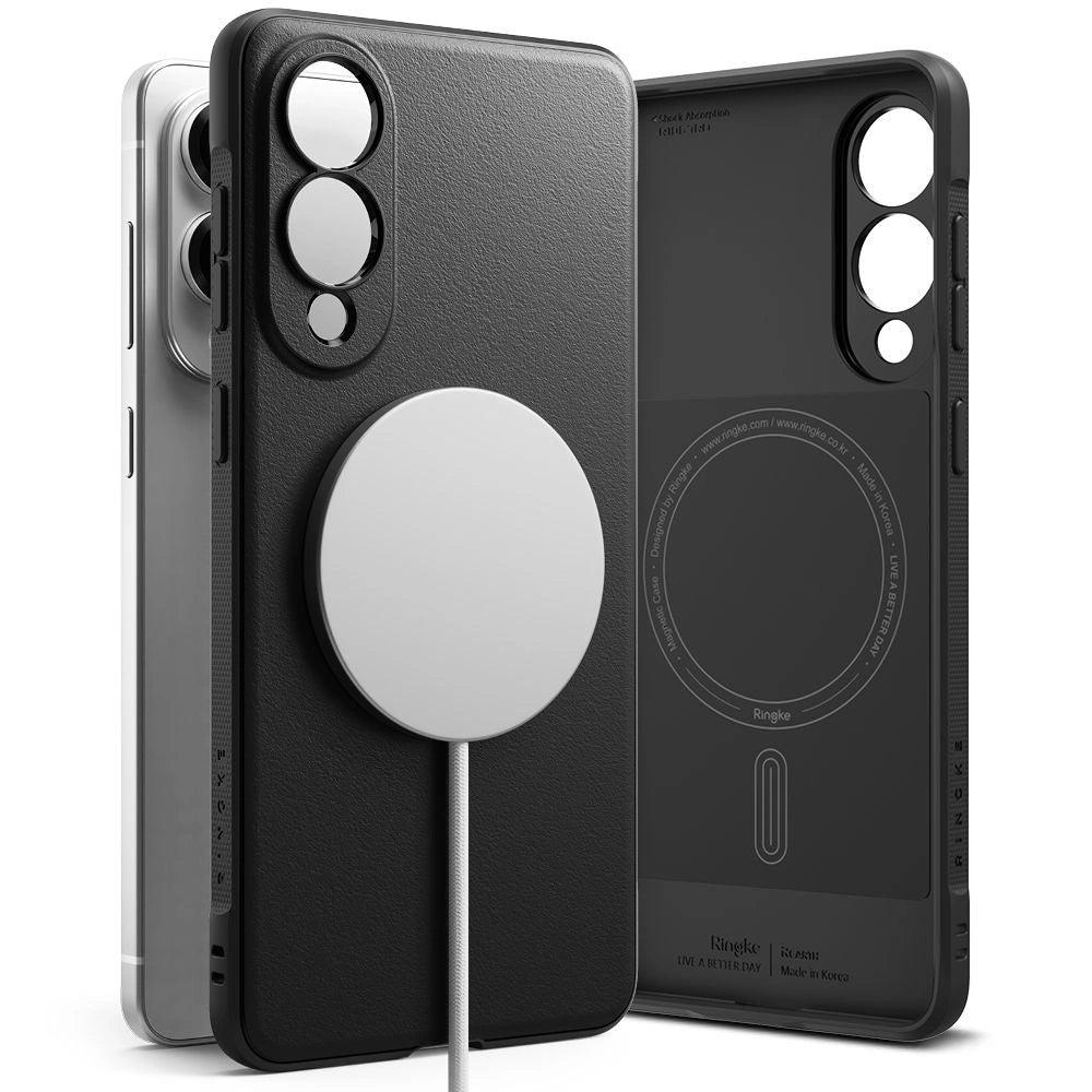 Ringke Onyx Magnetisk Magsafe Case til Samsung Galaxy S25 Edge - sort