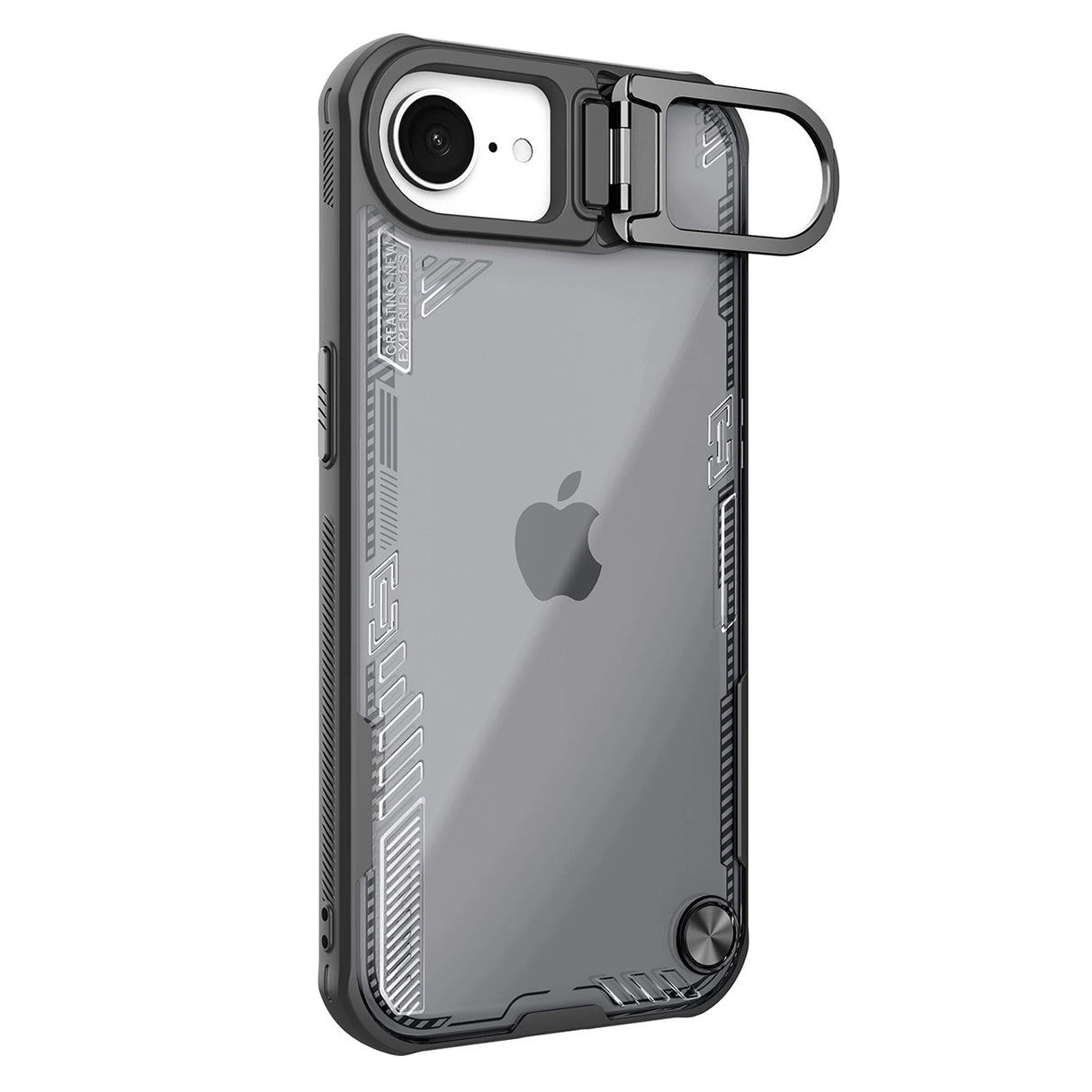 Nillkin Iceblade Prop Case med Stativ til iPhone 16e - sort