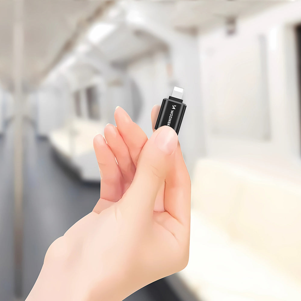 Wozinsky WALA-01 Lightning til USB-A OTG-adapter - sort