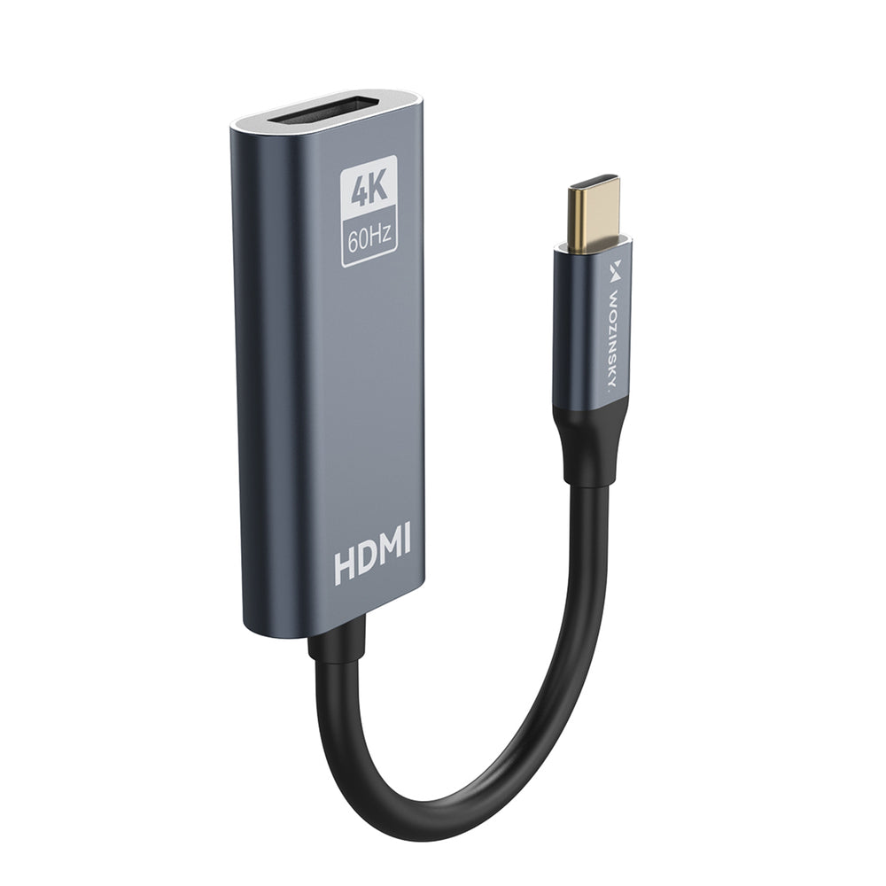 Wozinsky WACH-01 USB-C - HDMI 4K 60Hz Adapter - sort