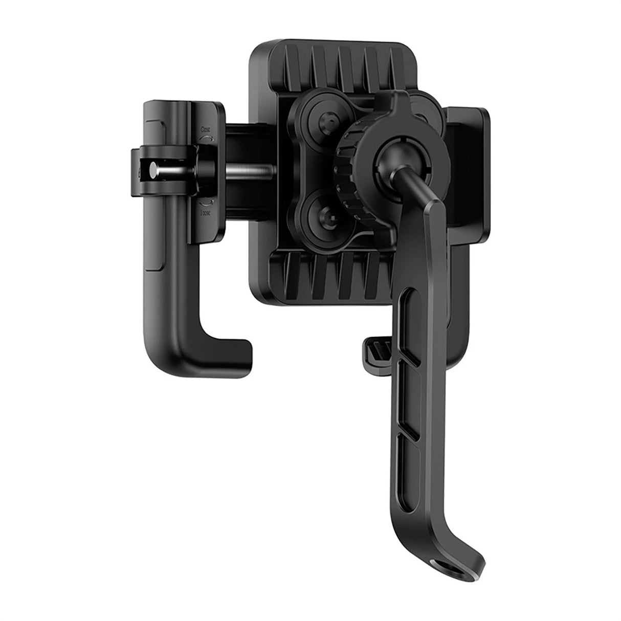 Baseus GoTrip Motorcycle Phone Holder for Mirror, with Shock Absorption - Black