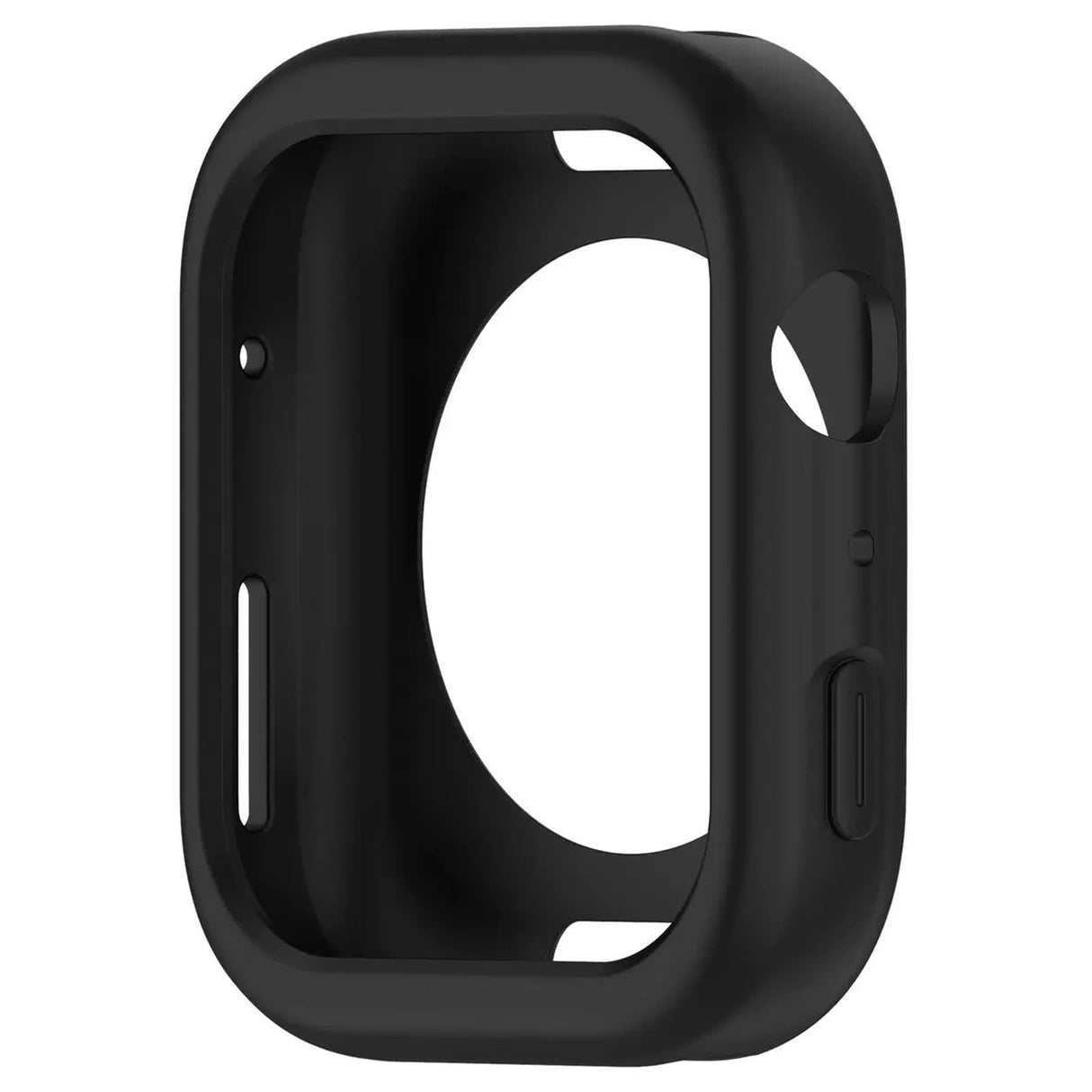 Apple Watch Case af silikone 42 mm (serie 1/2/3) - sort