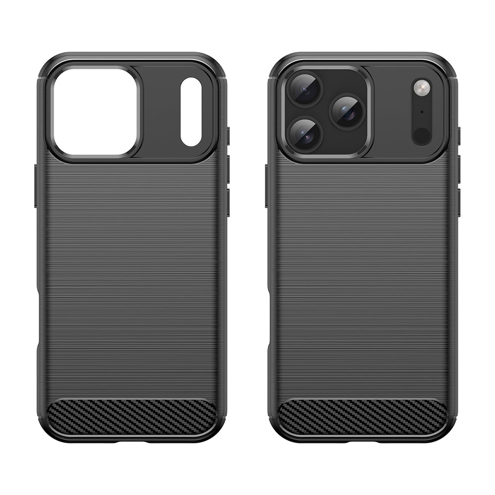 Carbon Case til iPhone 17 Pro - sort