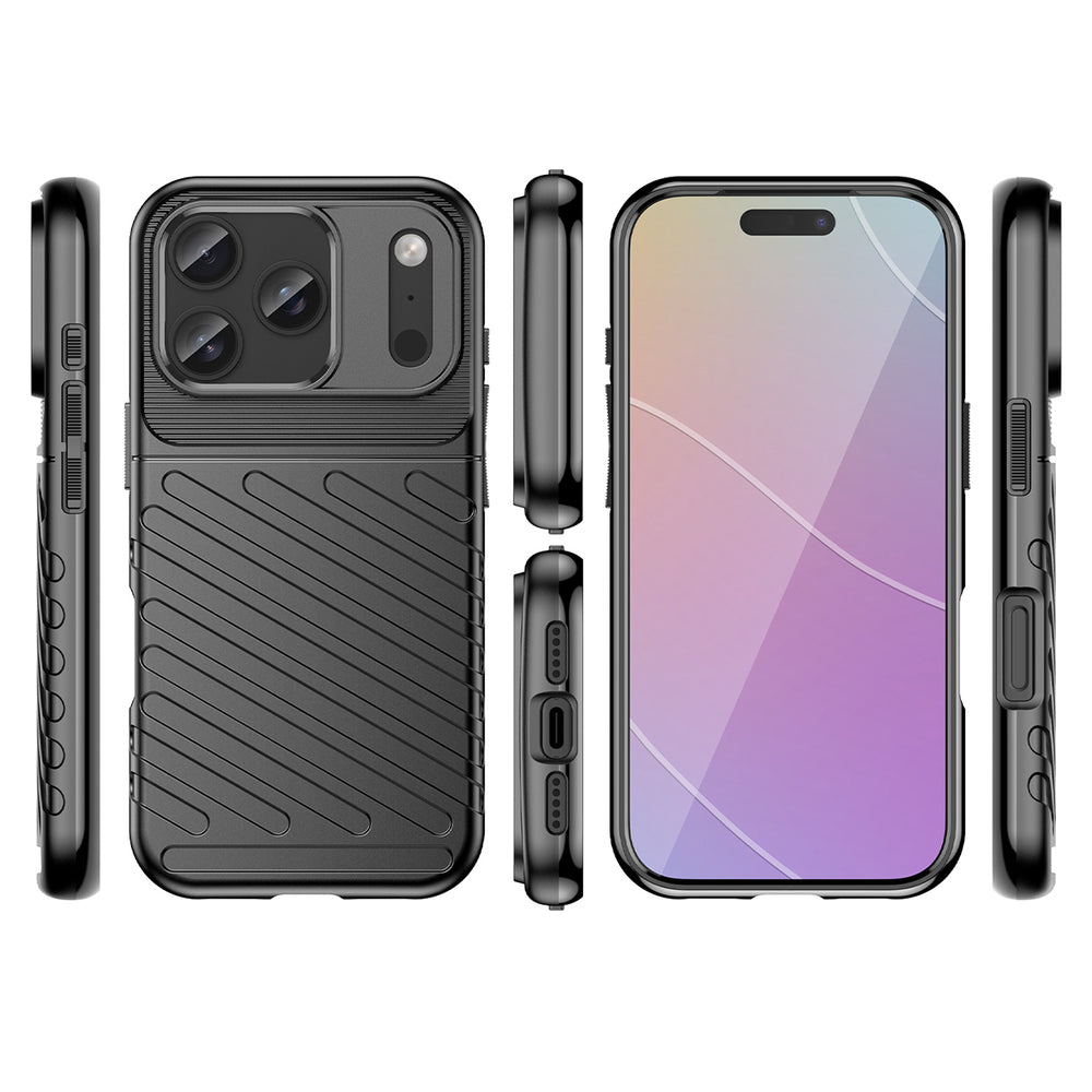 Thunder Case til iPhone 17 Pro Max - sort