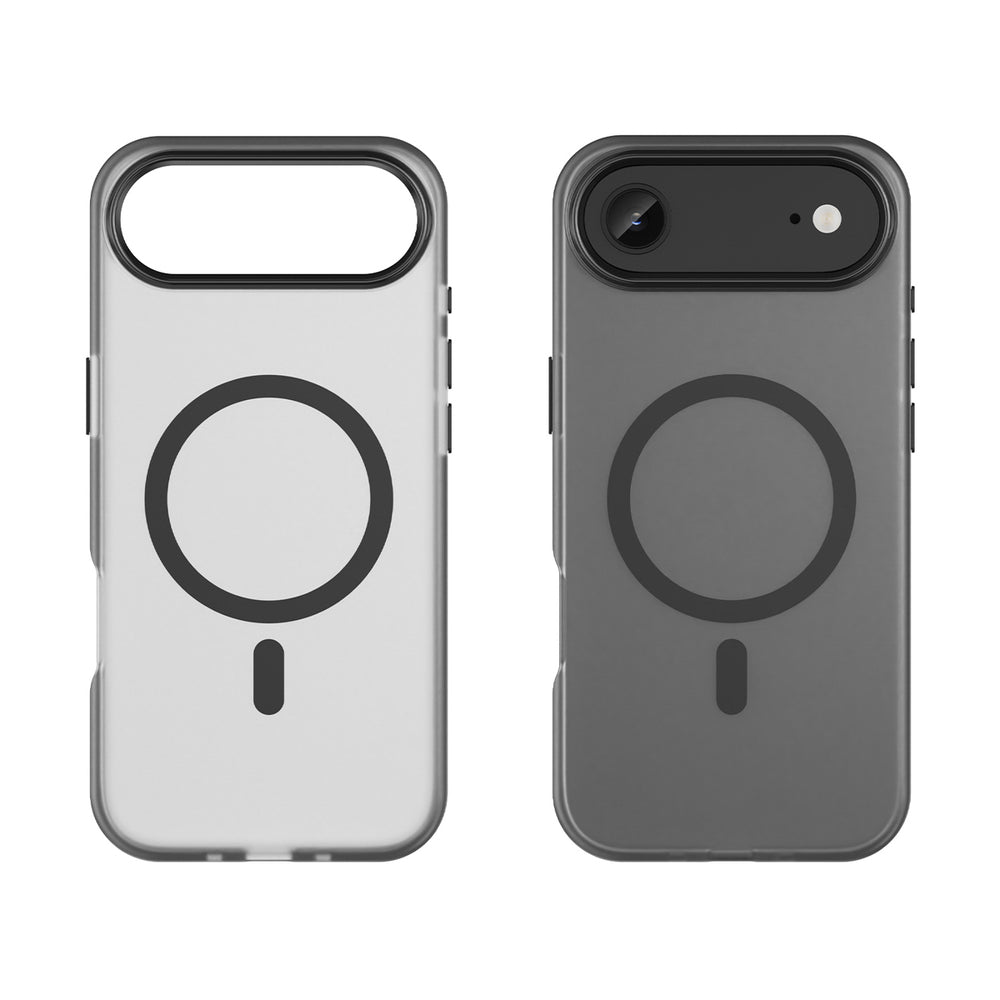 Magnetisk slibende iPhone 17 Air Case Kompatibel med MagSafe - Matte Black