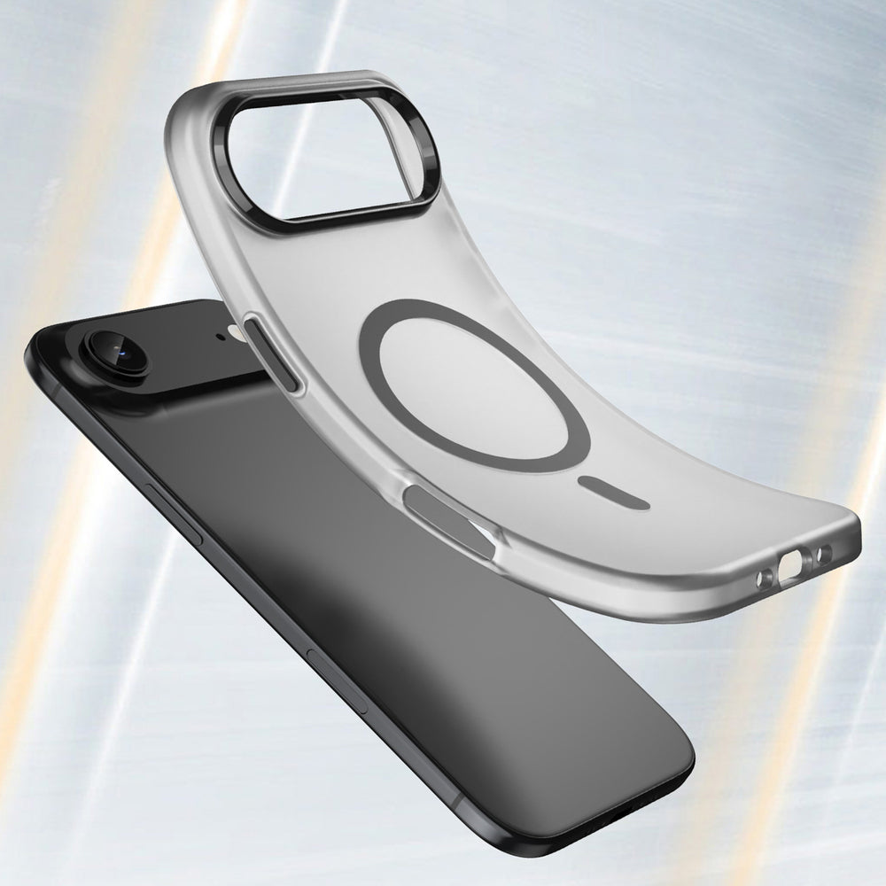 Magnetisk slibende iPhone Air Case Kompatibel med MagSafe - Matte Black