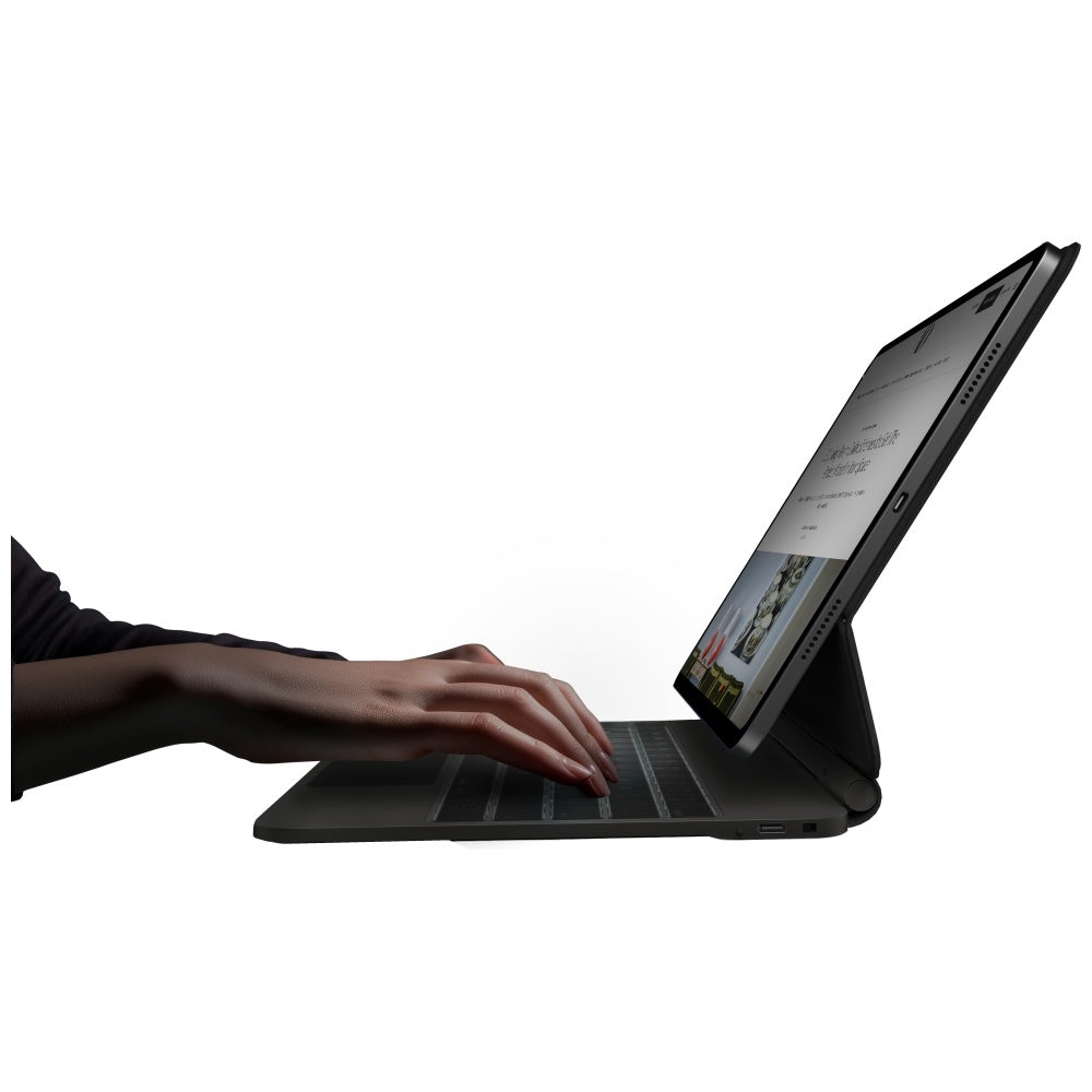 Uniq Venno Pro Magnetisk Smart Case med tastatur til iPad Air 13" 2024 / 2025 / iPad Pro 13" 2024 - sort