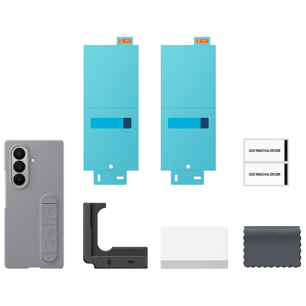 Samsung Silicone Case til Samsung Galaxy Z Fold7 - Grå