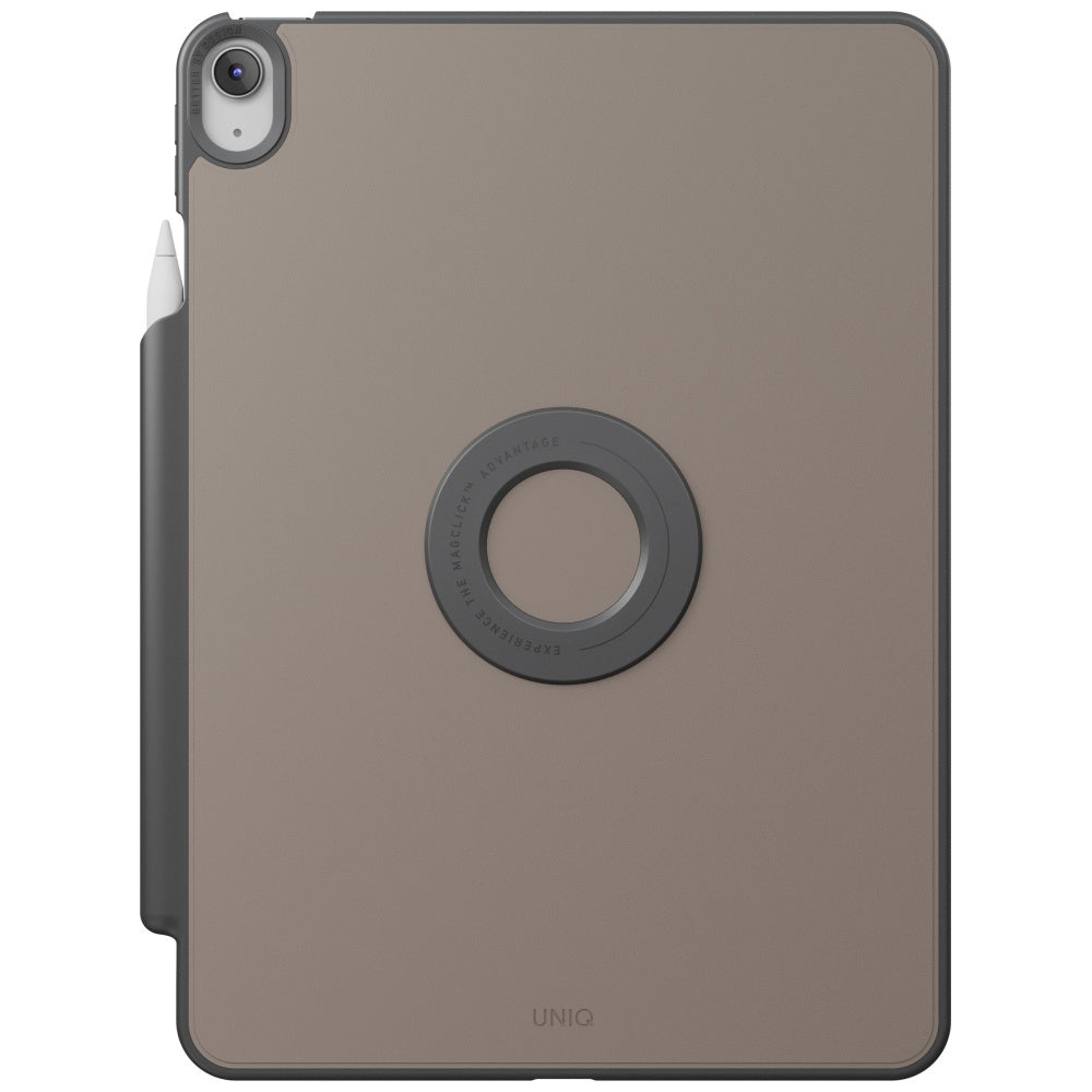 Uniq Rovus Snapmount Magnetic 360 Roterende Fjernbar Case til iPad 11" 2025 / iPad 10.9" 2022 (10th gen.) - Grå
