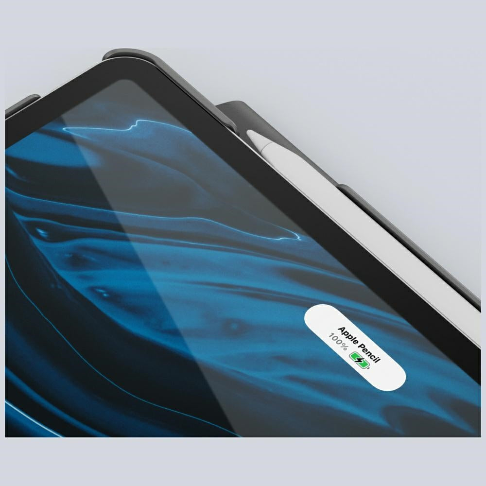 Uniq Rovus Snapmount Magnetic 360 Rotating Detachable Case til iPad Air 11" 2024 / 2025 / iPad Air 10.9" 2020 / 2022 - sort