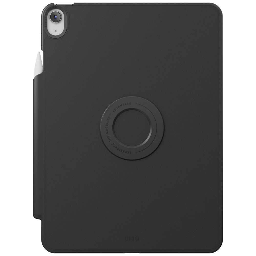 Uniq Rovus Snapmount Magnetic 360 Rotating Detachable Case til iPad Air 11" 2024 / 2025 / iPad Air 10.9" 2020 / 2022 - sort