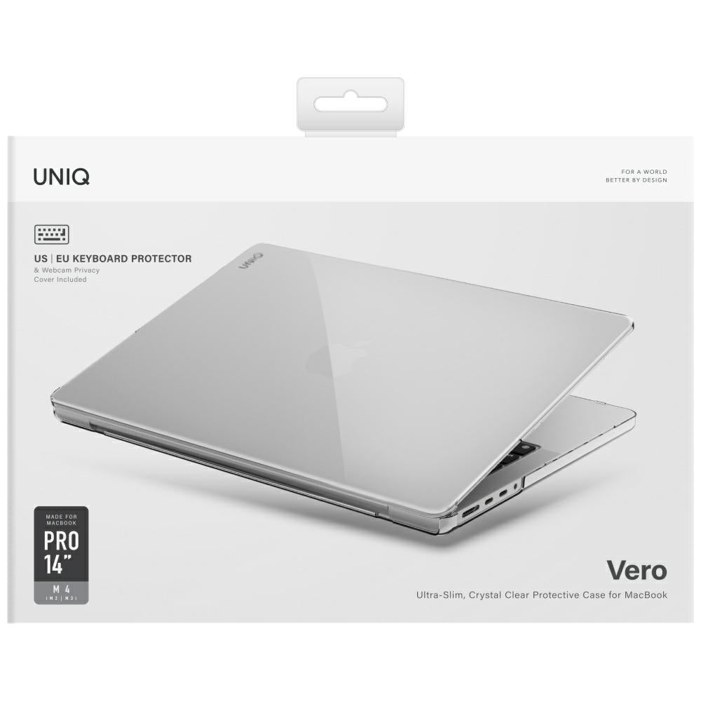 Uniq Vero Case til MacBook Pro 14" M1-M4 (2021-2024) - Gennemsigtig