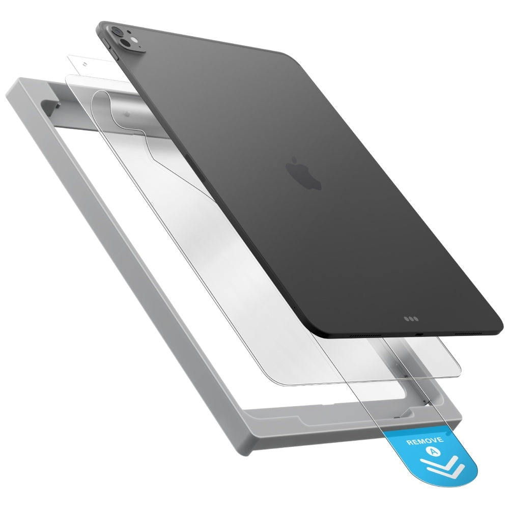 Uniq Optix Clear Exofit hærdet glas med applikator til iPad 11" 2025 / iPad 10.9" 2022 (10th gen.)