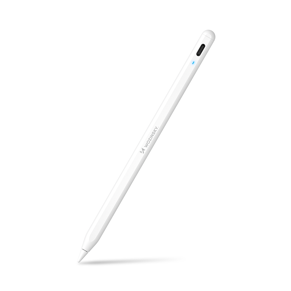 Wozinsky WRA-08 Stylus for iPad USB-C hurtig opladning - hvid
