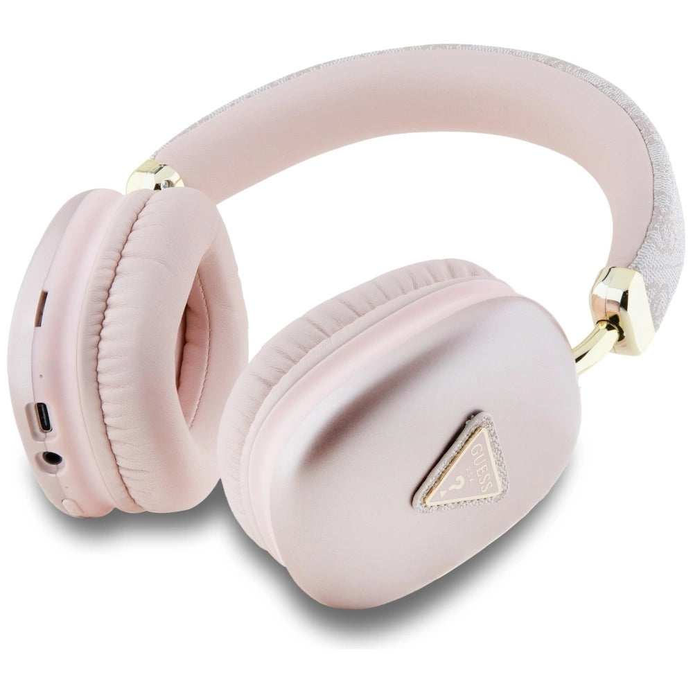 Guess Triangle Logo Øre-headphones - Pink