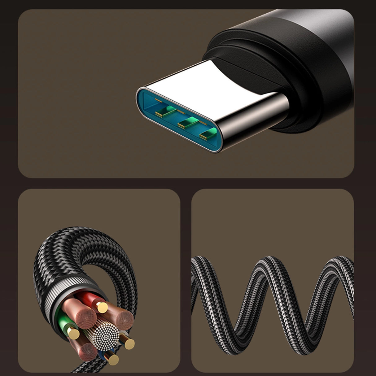 Joyroom S-A56 EnjoyX Series 90° USB-C - Lightning kabel 30W 1,2m - sort