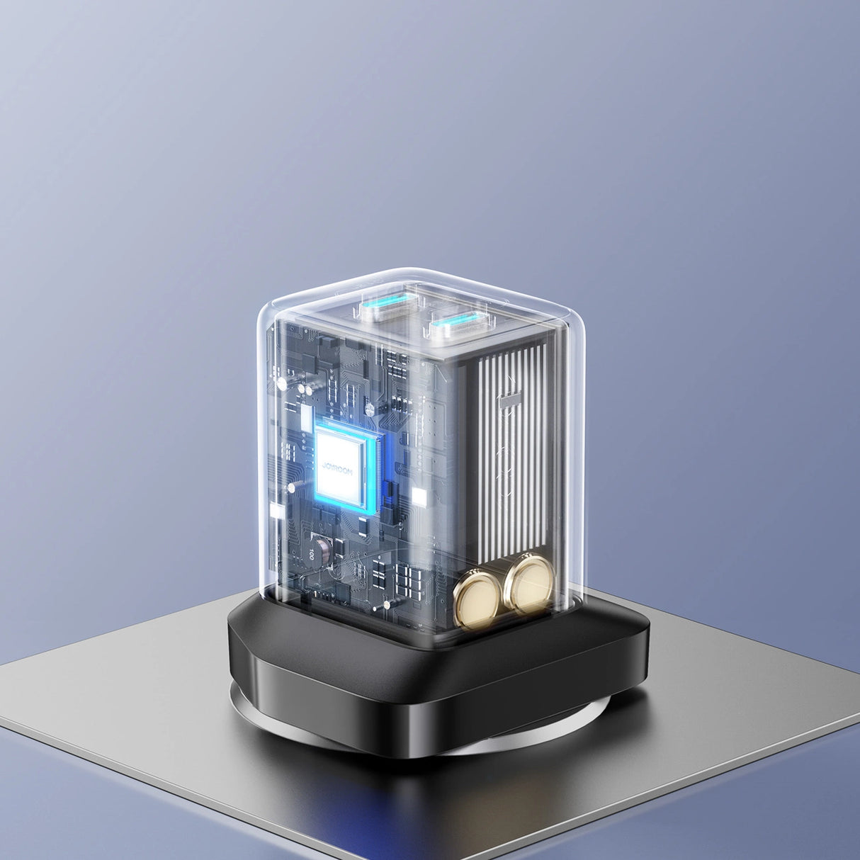 Joyroom JR-TCG17 45W 2 x USB-C vægoplader (UK plug) - sort