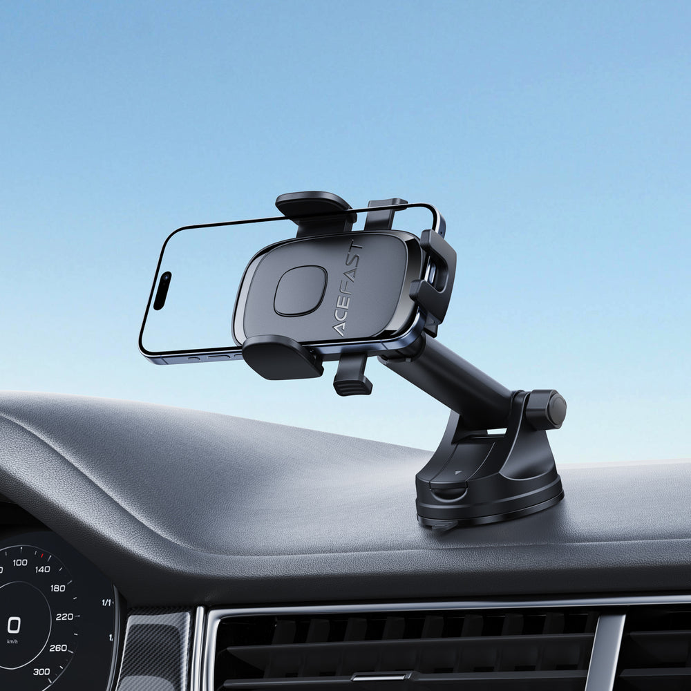 Acefast D57 Car Mount med sugekop til instrumentbrættet/forruden - sort