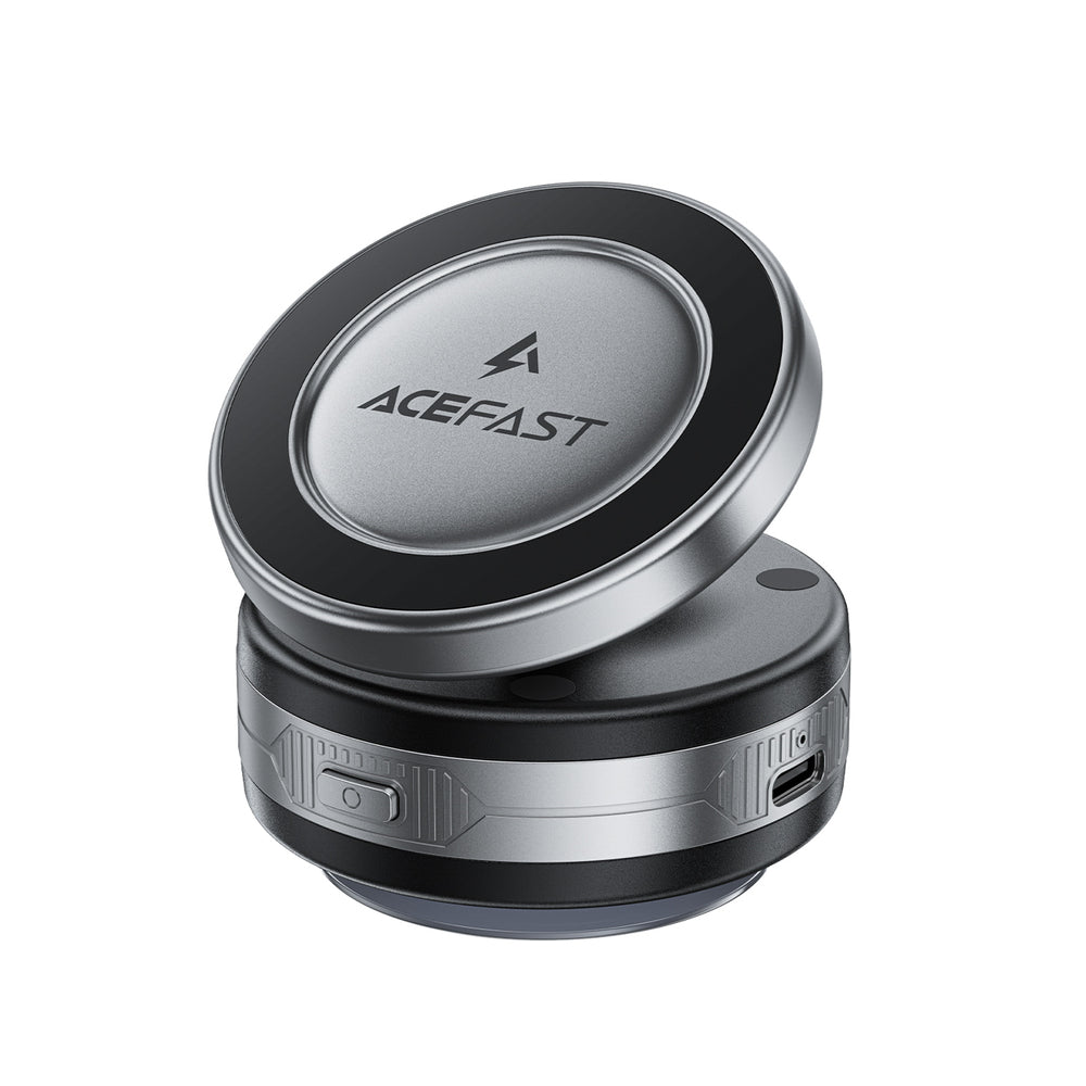 Acefast E29 Magnetic Holder with Wireless Charger with Suction Cup for Dashboard/Windshield - Black
