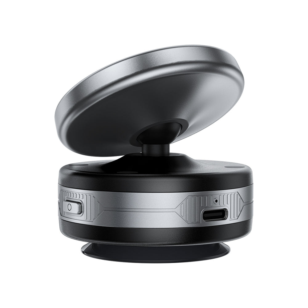Acefast E29 Magnetic Holder with Wireless Charger with Suction Cup for Dashboard/Windshield - Black