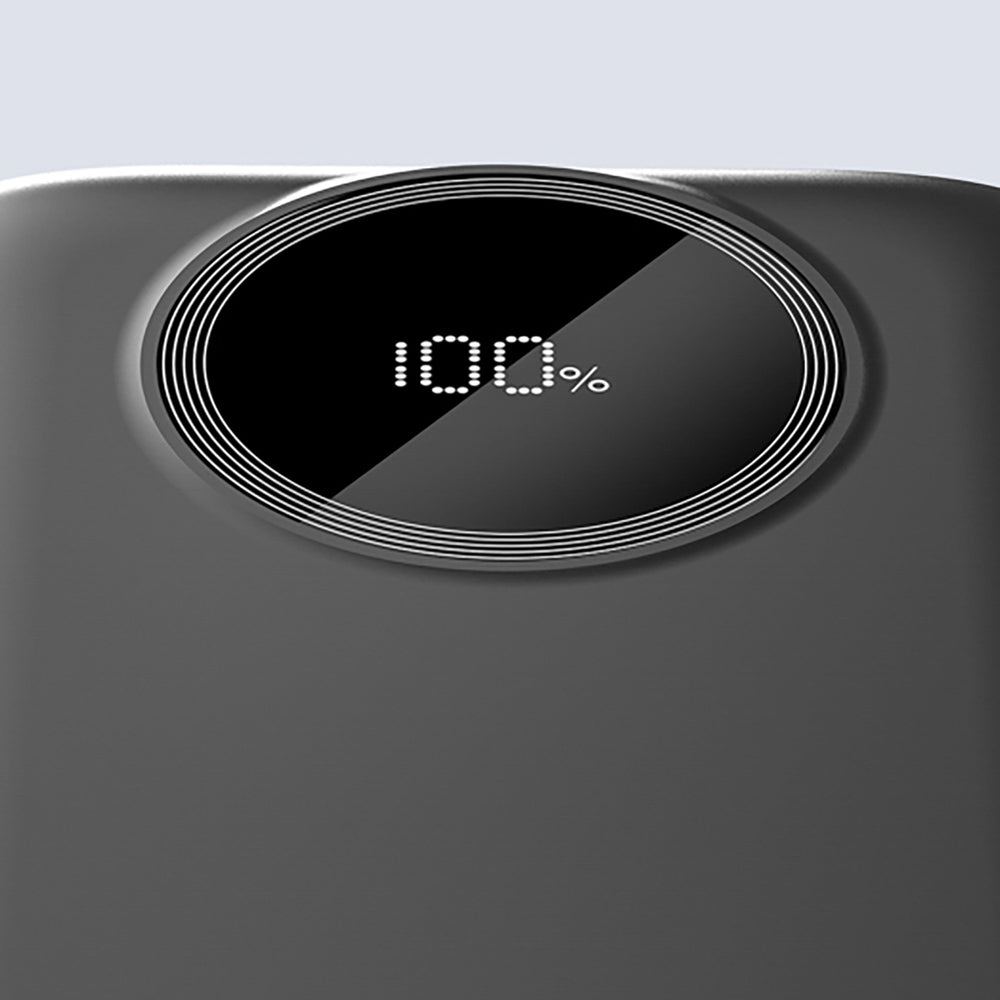 Dudao K13Pro 20000mAh Powerbank med indbygget kabel - sort