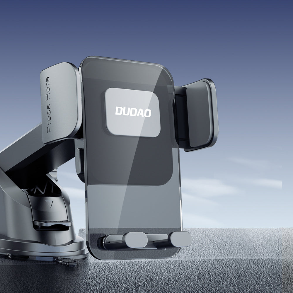 Dudao F8Max+ bilholder til instrumentbræt eller forrude - sort
