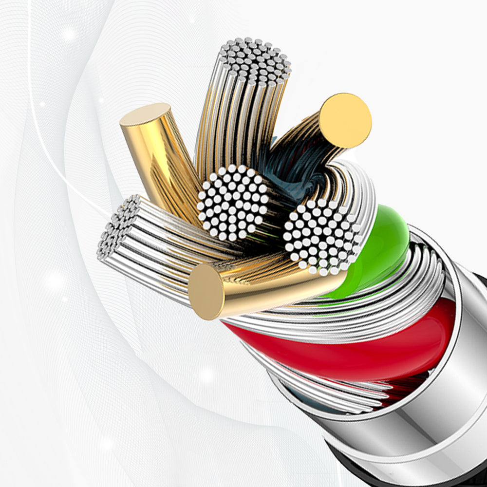 Dudao L9X 30W USB-C - Lightning Cable 1m - sort