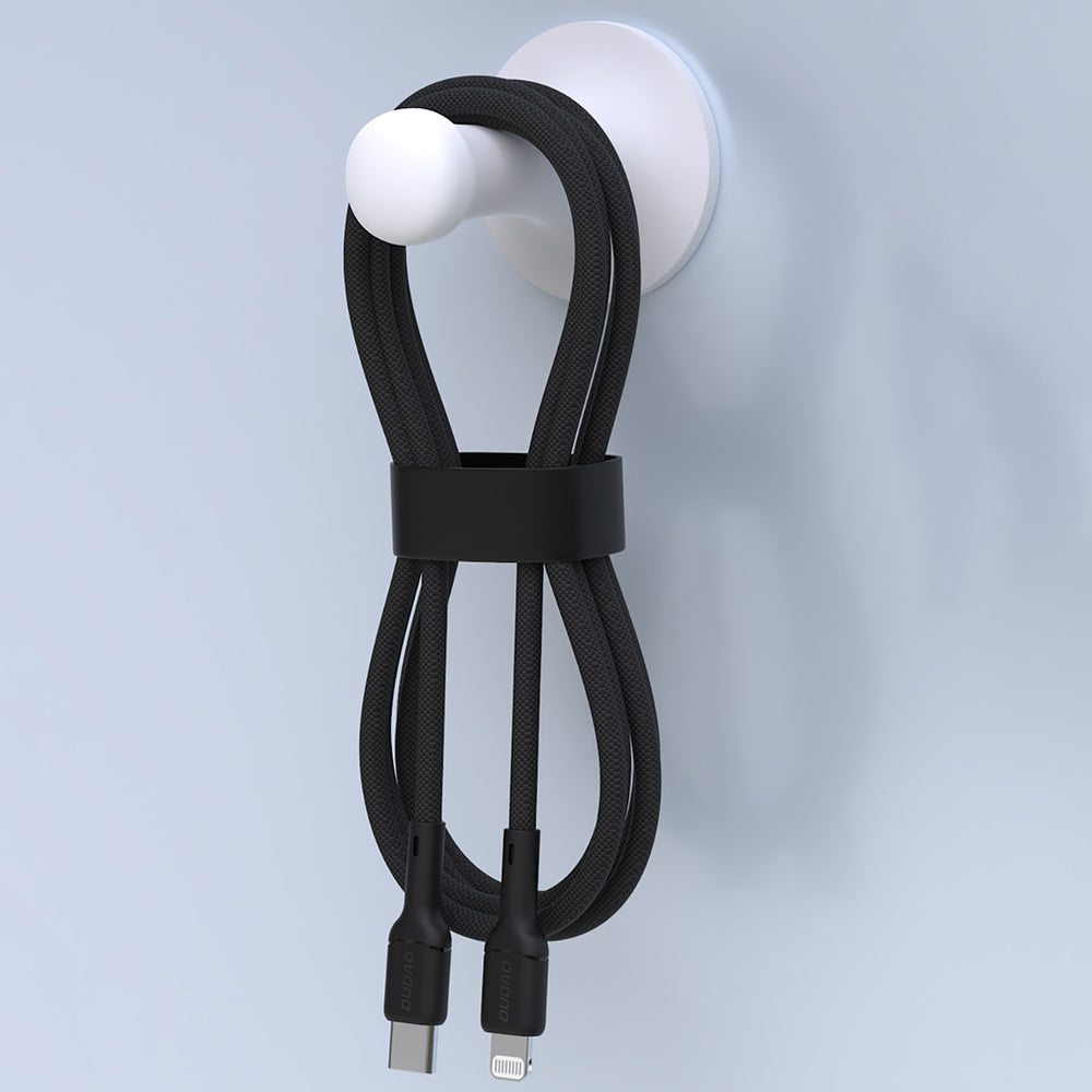 Dudao L9X 30W USB-C - Lightning Cable 1m - sort