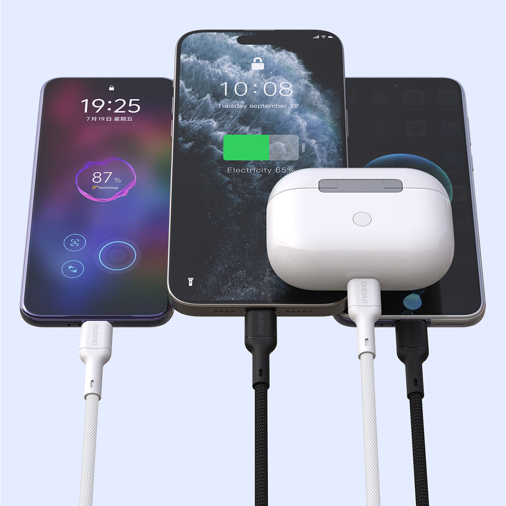 Dudao L9X 30W USB-C - Lightning Cable 1m - sort