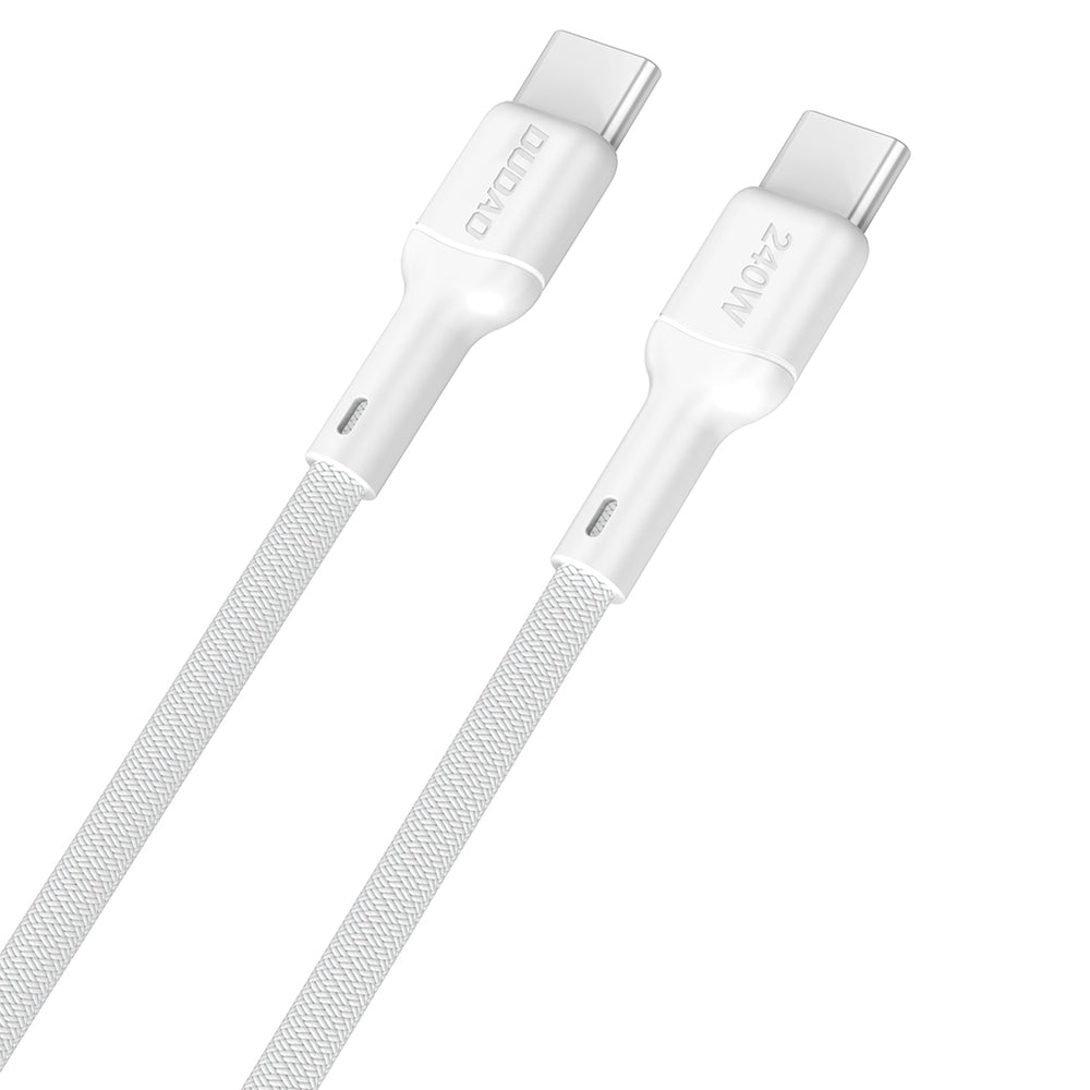 Dudao L9C Max 240W PD USB-C - USB-C 2m Kabel - Hvid