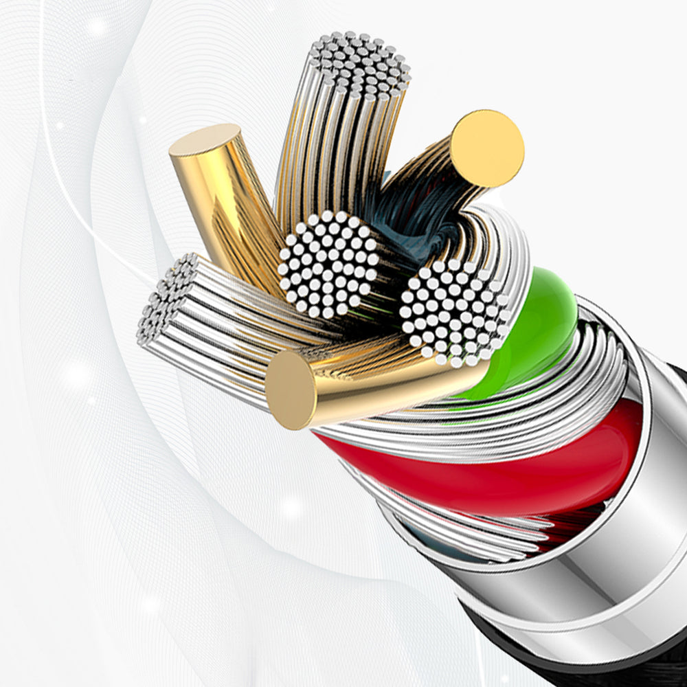 Dudao L9C Max 240W PD USB-C - USB-C 2m Kabel - Hvid