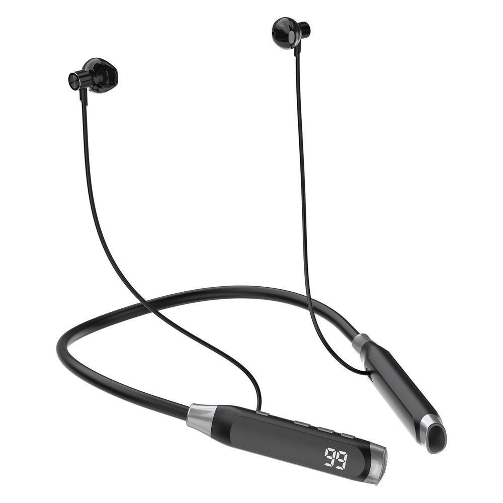 Dudao U5 Max Bluetooth Halsbånd Trådløse hovedtelefoner - sort