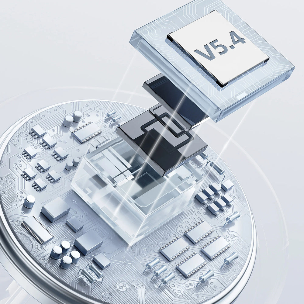 Dudao U21 TWS ANC ENC Bluetooth trådløse hovedtelefoner - hvid