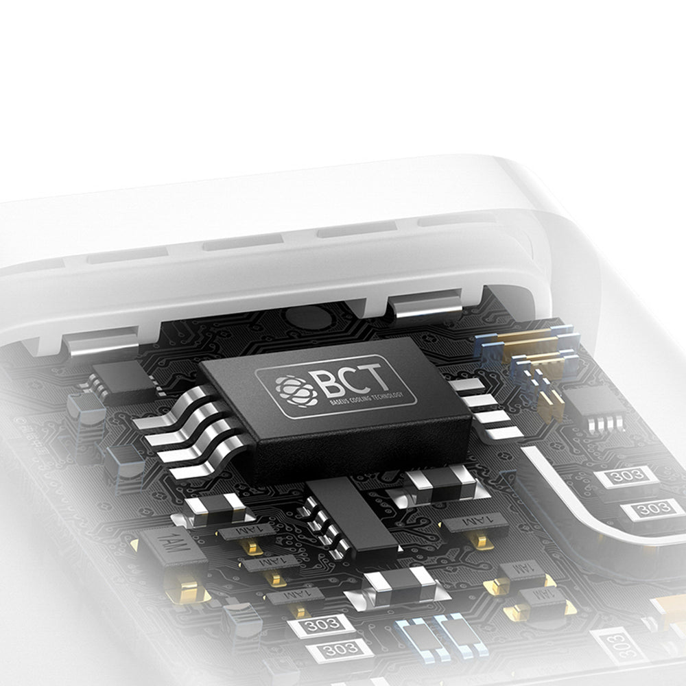 Baseus GaN5 30W USB-C Mini Wall Charger - hvid