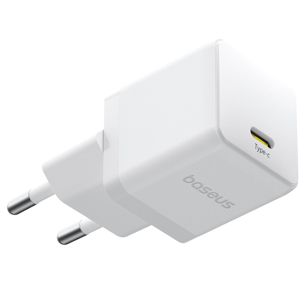 Baseus Palm 20W USB-C Wall Charger - hvid